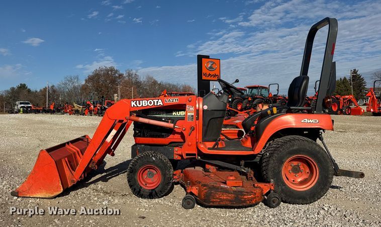 image for item ER0276 Kubota BX2200D MFWD tractor