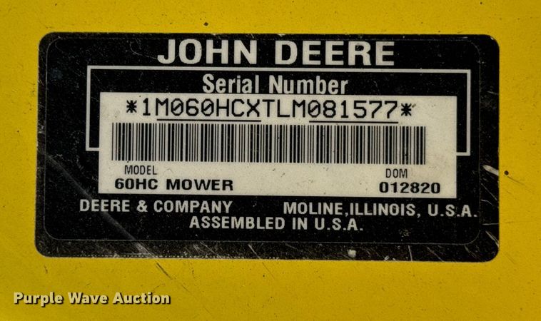 image for item ER0277 John Deere X730 lawn mower