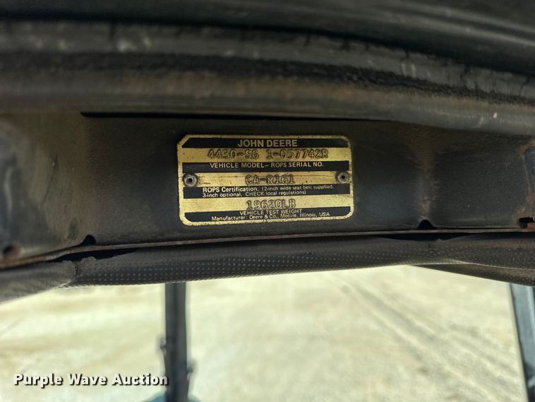 image for item ER0279 1975 John Deere 4430 tractor