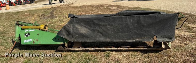 image for item ER0281 John Deere 260 disc mower