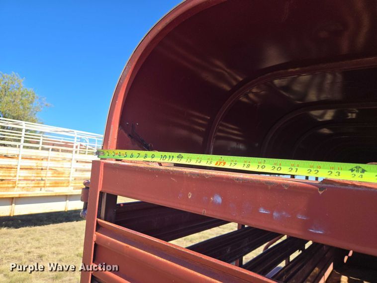 image for item ET5233 1996 W-W Trailer Manufacturers livestock trailer