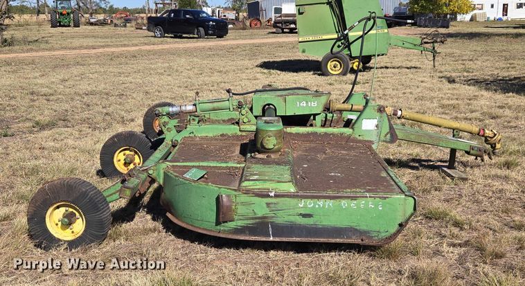image for item ET5234 John Deere 1418 rotary mower