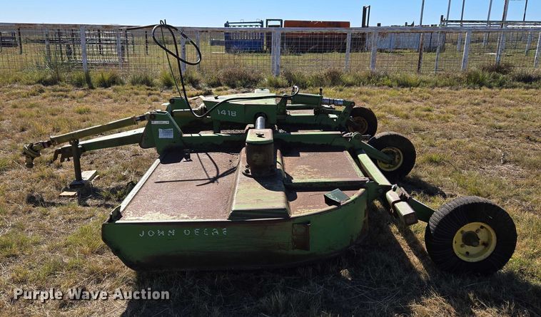 image for item ET5234 John Deere 1418 rotary mower