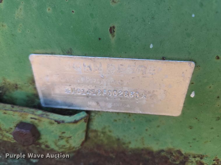 image for item ET5234 John Deere 1418 rotary mower