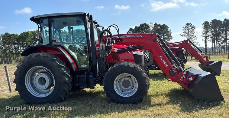 image for item ET7192 2023 Massey Ferguson 5711 Dyna-4 MFWD tractor