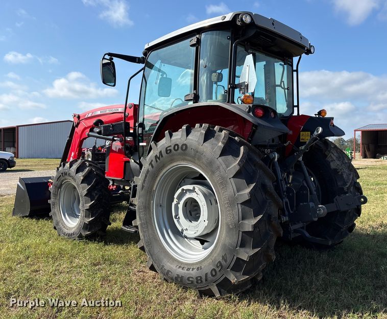 image for item ET7192 2023 Massey Ferguson 5711 Dyna-4 MFWD tractor