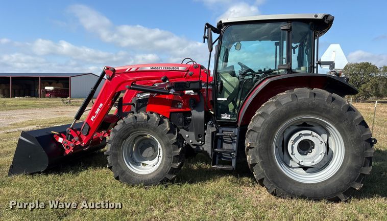 image for item ET7192 2023 Massey Ferguson 5711 Dyna-4 MFWD tractor