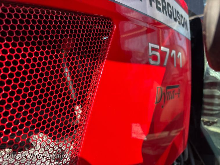 image for item ET7192 2023 Massey Ferguson 5711 Dyna-4 MFWD tractor