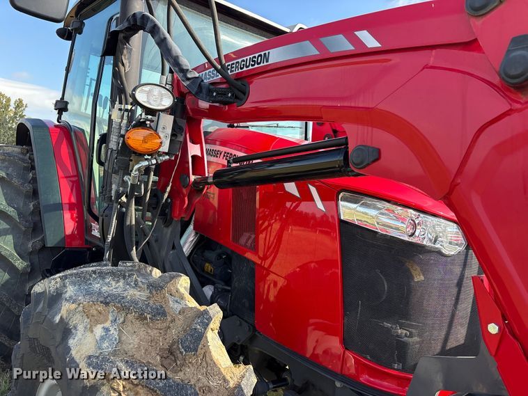 image for item ET7192 2023 Massey Ferguson 5711 Dyna-4 MFWD tractor