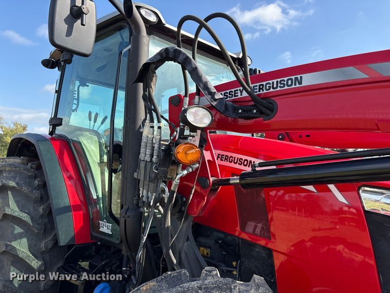 image for item ET7192 2023 Massey Ferguson 5711 Dyna-4 MFWD tractor