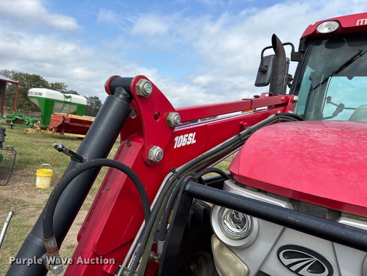 image for item ET7193 2015 Mahindra 105S MFWD tractor