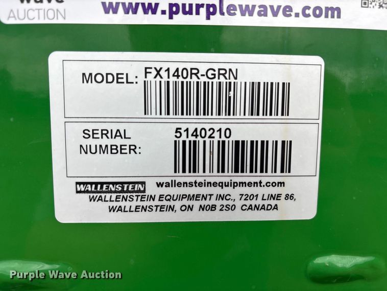 image for item ET7195 Wallenstein FX140R-GRN cable winch