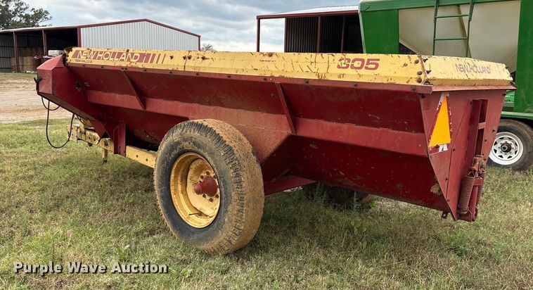 image for item ET7204 New Hilland 305 manure spreader
