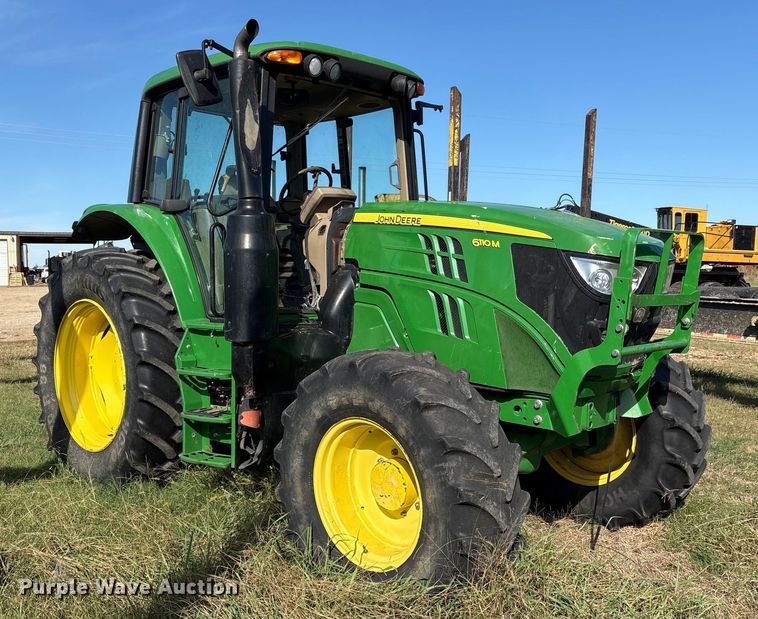 image for item ET7230 2018 John Deere 6110M MFWD tractor