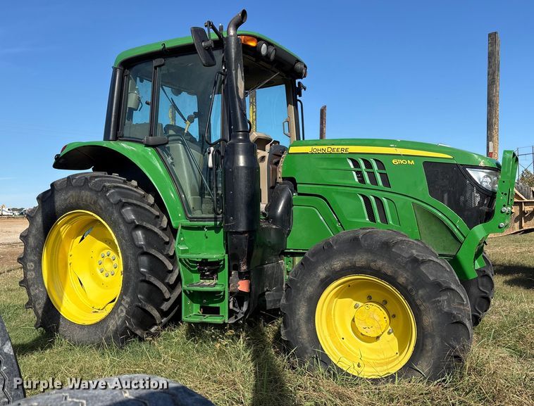 image for item ET7230 2018 John Deere 6110M MFWD tractor