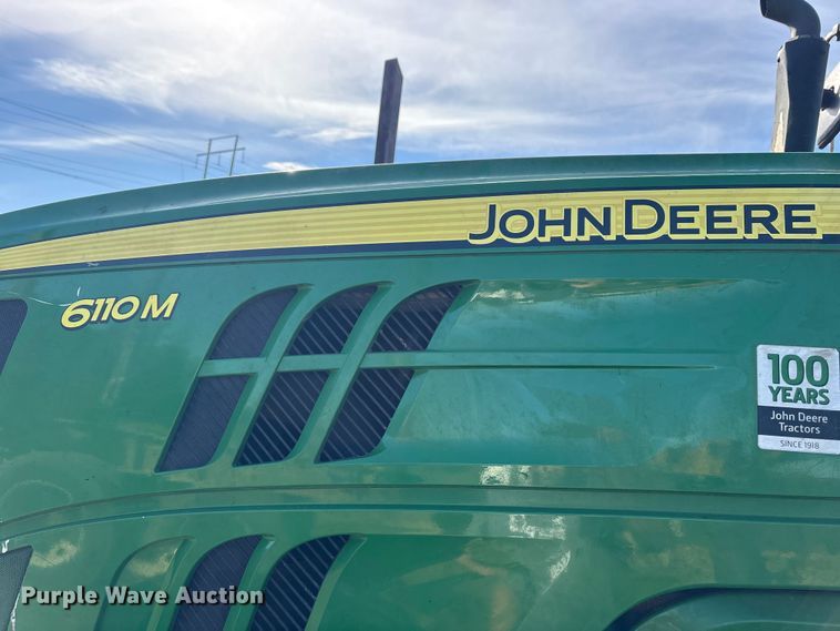 image for item ET7230 2018 John Deere 6110M MFWD tractor