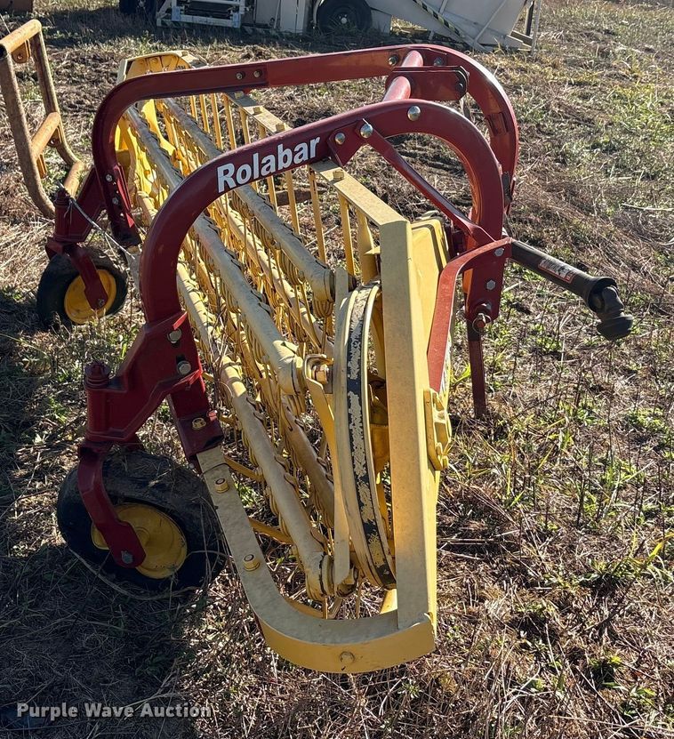 image for item EU0135 2014 New Holland Rolabar hay rake