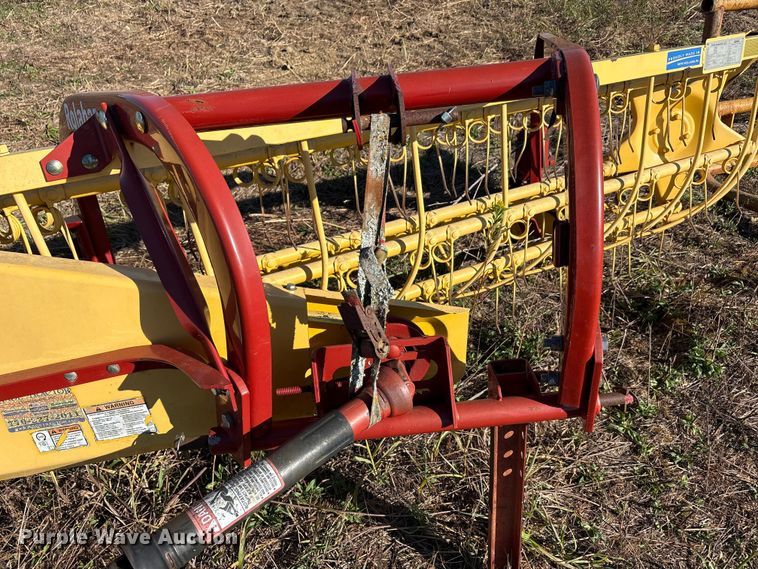image for item EU0135 2014 New Holland Rolabar hay rake