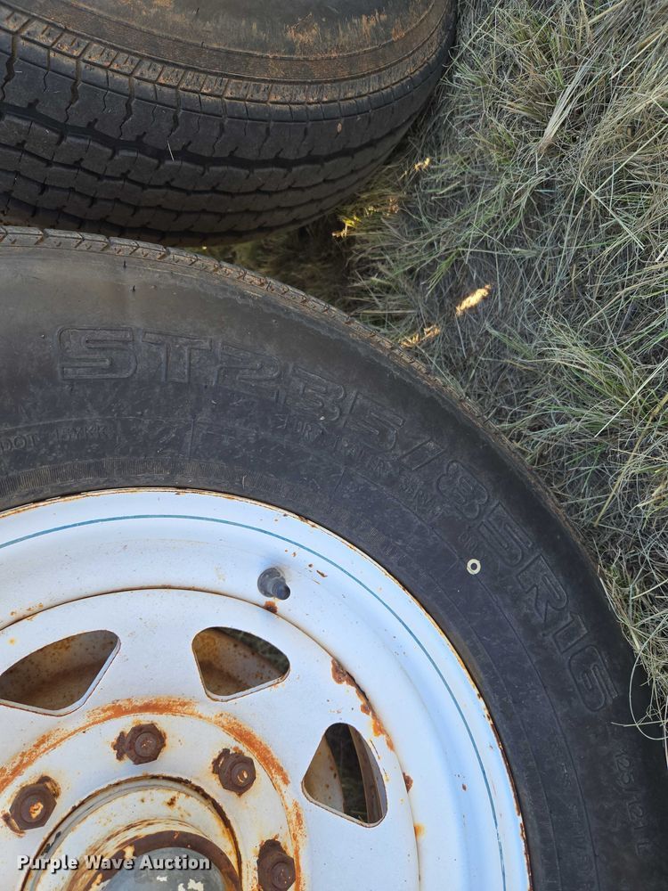 image for item EU4000 1990 W-W Trailer Manufacturers livestock trailer