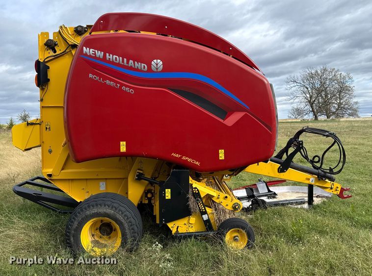 image for item EU5233 2022 New Holland 460RB round baler