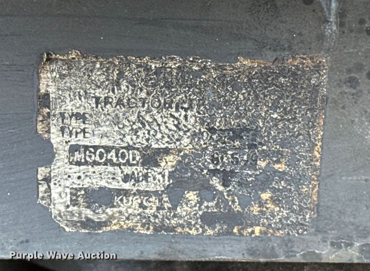 image for item EU5234 Kubota M6040DTC tractor