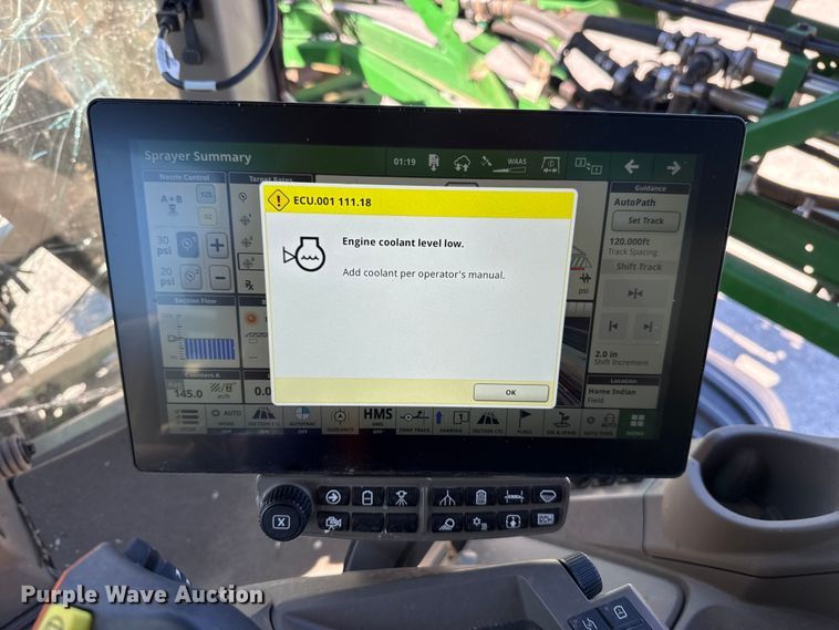 image for item EU5238 2025 John Deere 412R sprayer