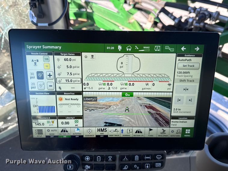 image for item EU5238 2025 John Deere 412R sprayer