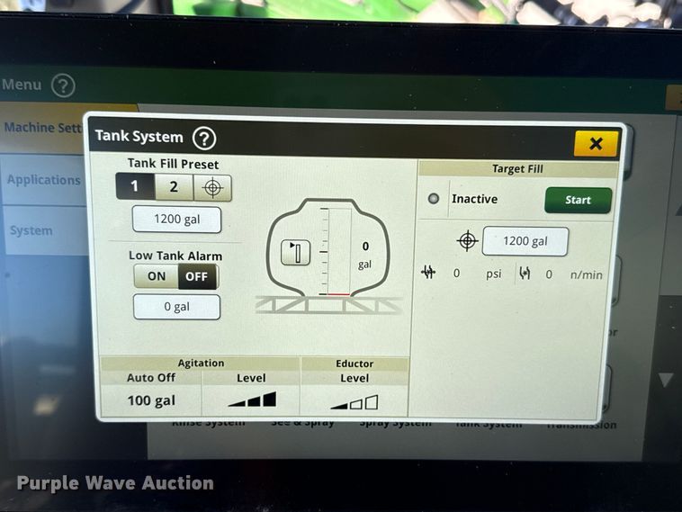 image for item EU5238 2025 John Deere 412R sprayer