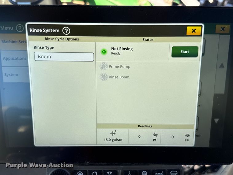 image for item EU5238 2025 John Deere 412R sprayer