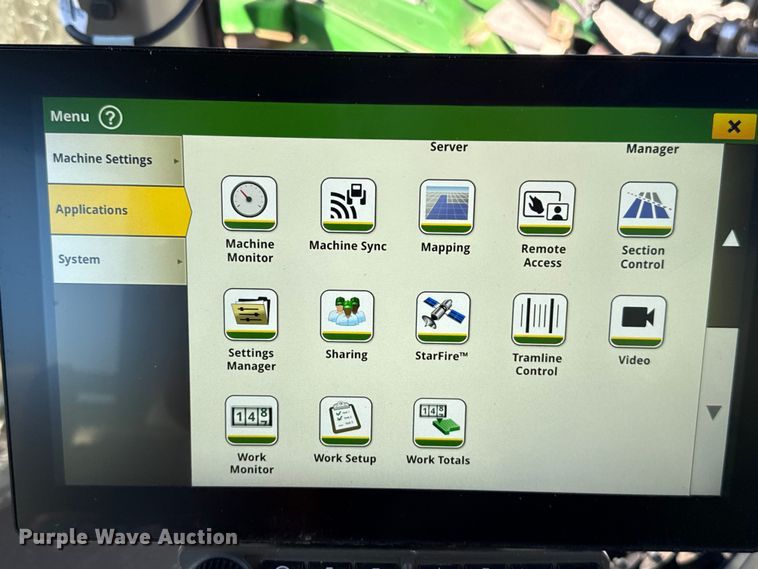 image for item EU5238 2025 John Deere 412R sprayer