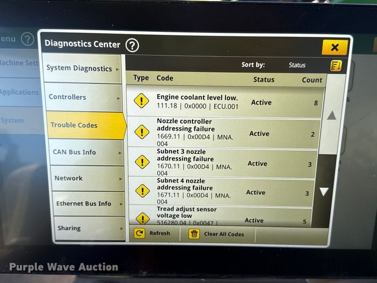 image for item EU5238 2025 John Deere 412R sprayer