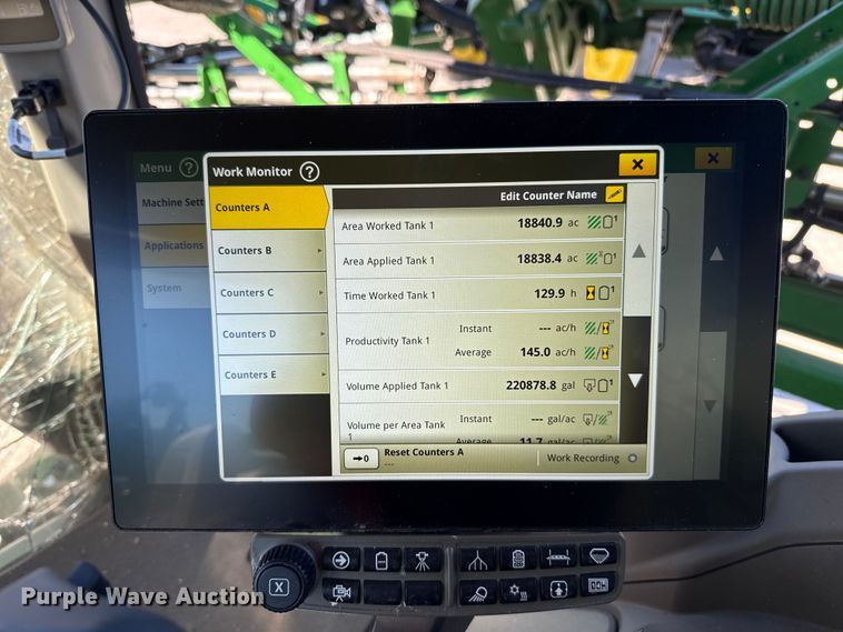 image for item EU5238 2025 John Deere 412R sprayer