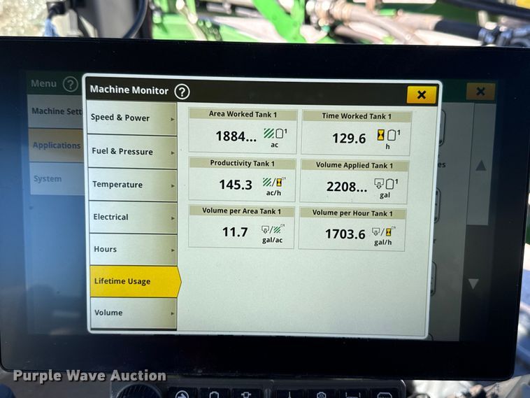 image for item EU5238 2025 John Deere 412R sprayer