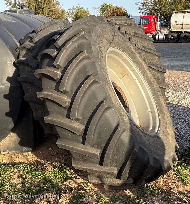 image for item EU5367 (4) Mitas 650/65R38 flotation tires and wheels