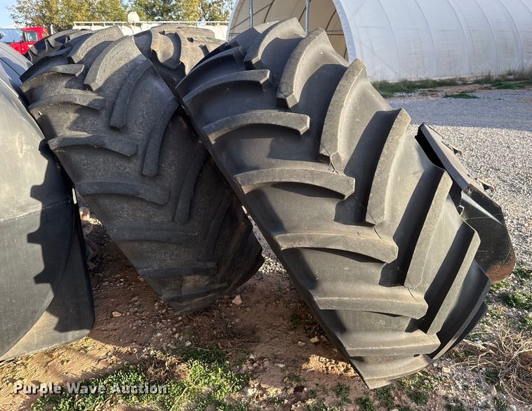 image for item EU5367 (4) Mitas 650/65R38 flotation tires and wheels