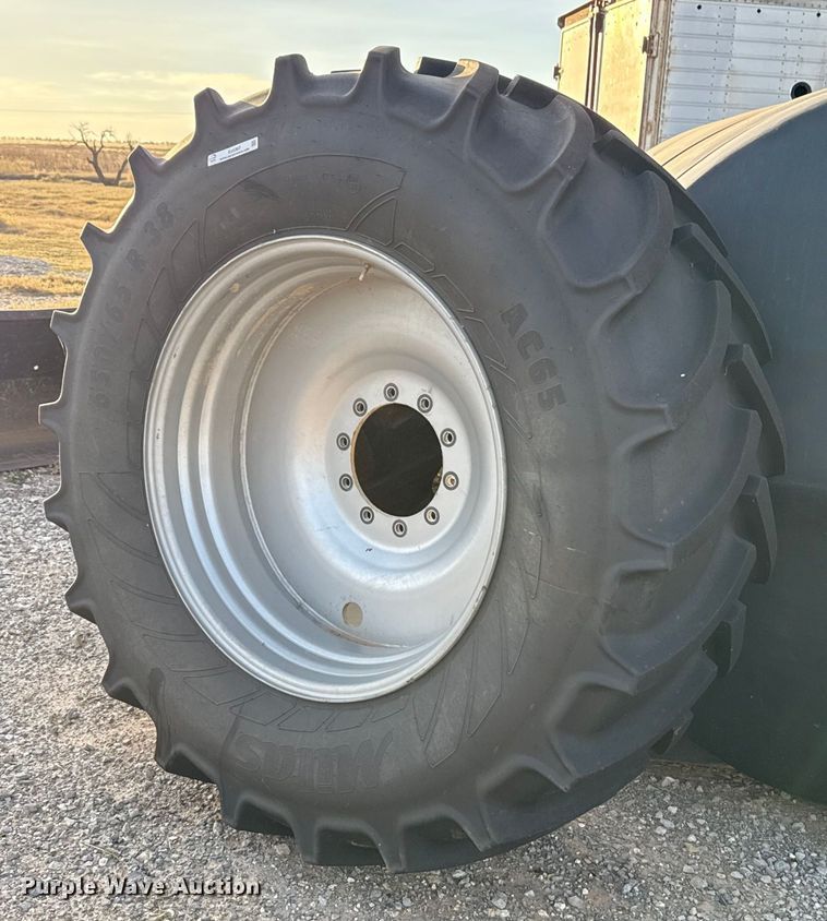 image for item EU5367 (4) Mitas 650/65R38 flotation tires and wheels