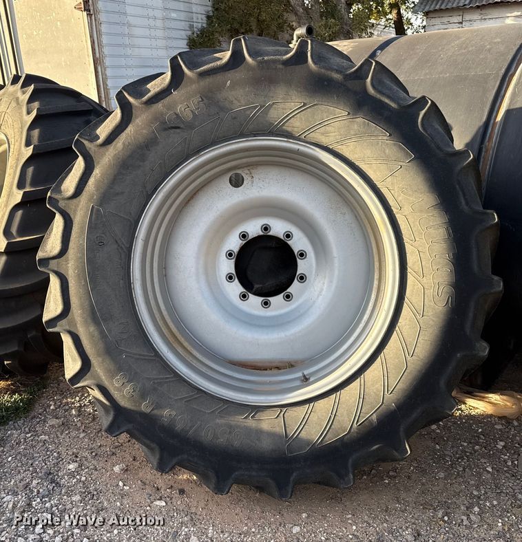 image for item EU5367 (4) Mitas 650/65R38 flotation tires and wheels