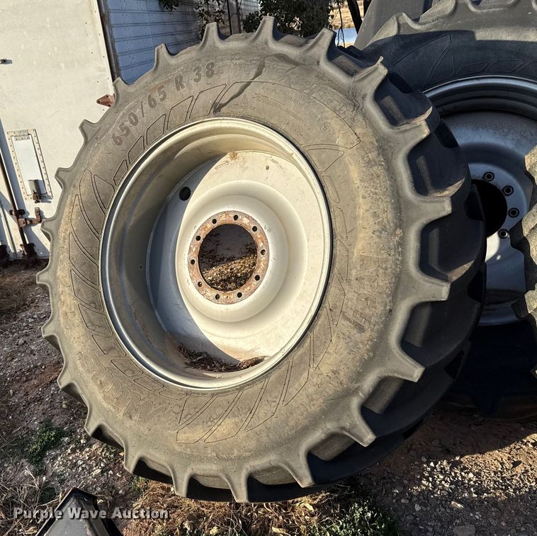 image for item EU5367 (4) Mitas 650/65R38 flotation tires and wheels