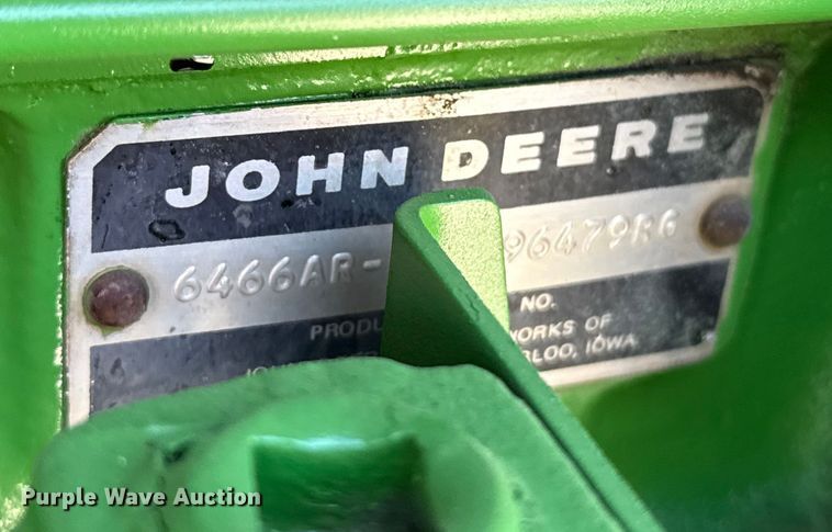 image for item EU5370 1979 John Deere 4640 tractor