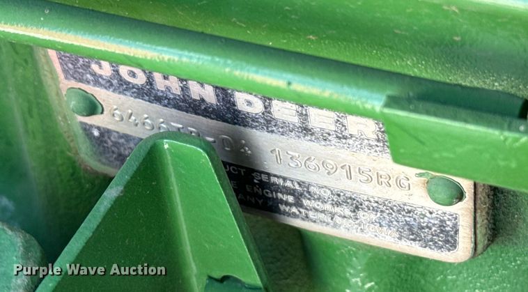 image for item EU5371 1980 John Deere 4440 tractor