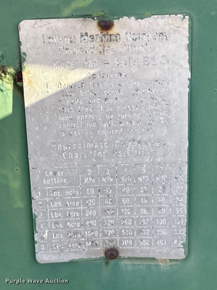 image for item EU5407 Larson 400 spreader