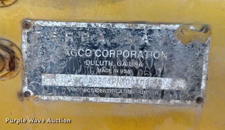 image for item EU6280 2012 TerraGator 8204 sprayer