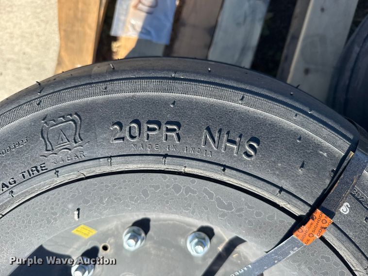 image for item EU6324 (4) Traks 4-25.5x8-14 tires and wheels