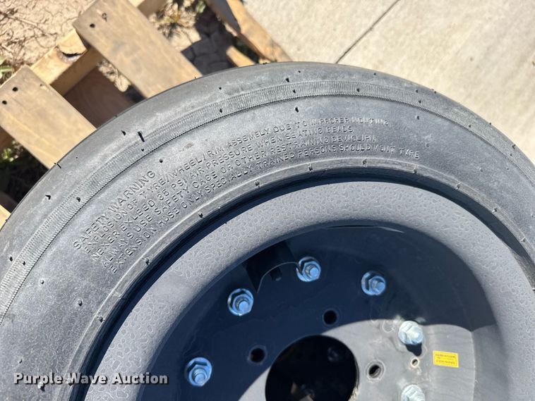 image for item EU6324 (4) Traks 4-25.5x8-14 tires and wheels