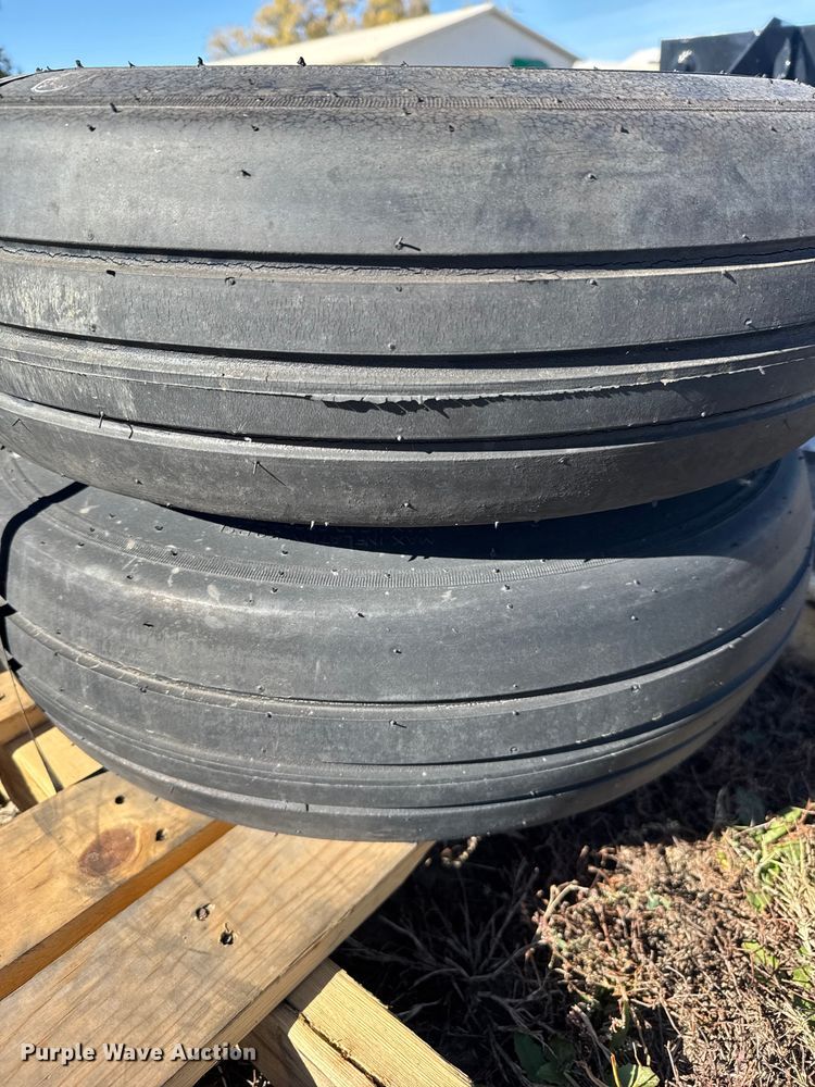 image for item EU6324 (4) Traks 4-25.5x8-14 tires and wheels