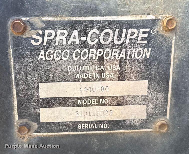 image for item EU6330 Spra-coupe 4440 sprayer