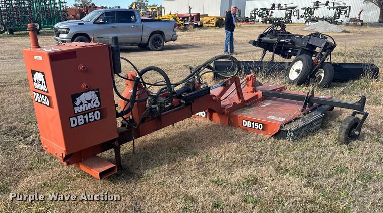 image for item EU6335 RHINO DB150 side boom rotary mower