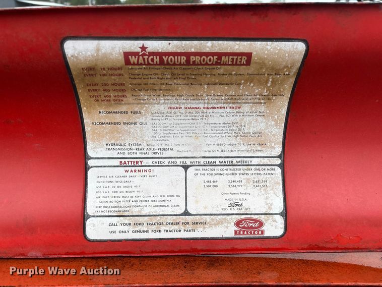 image for item EV3222 Ford tractor