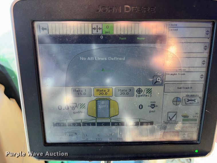 image for item EV3237 2013 John Deere 4830 sprayer