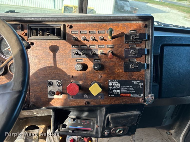 image for item EV3240 1993 Peterbilt 377 Seed Tender Truck